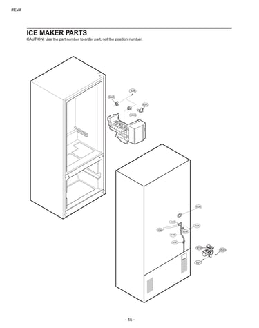 Ice maker parts