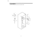 Kenmore 79578039212 ice maker parts diagram