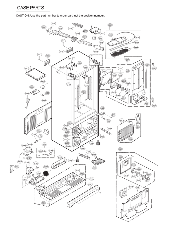 Case parts