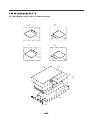 Refrigerator parts