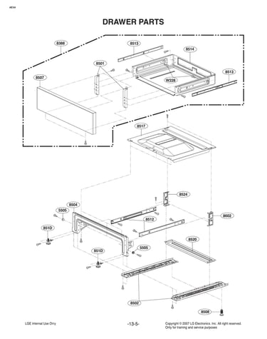 Drawer parts