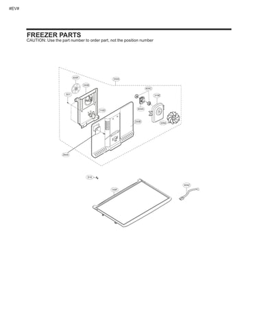 Freezer parts