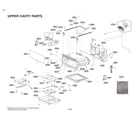 LG LTG4715BM/00 upper cavity parts diagram