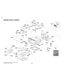 Upper cavity parts