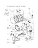 Drum/motor assy: electric type