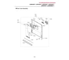 LG LDF5545SS/00 door liner assy diagram
