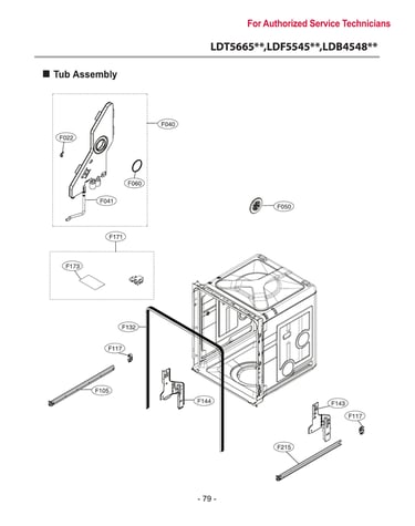 Tub assy