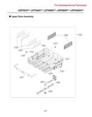 Upper rack assy