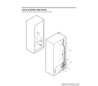 LG LRFDS3006S/00 valve/water tube parts diagram