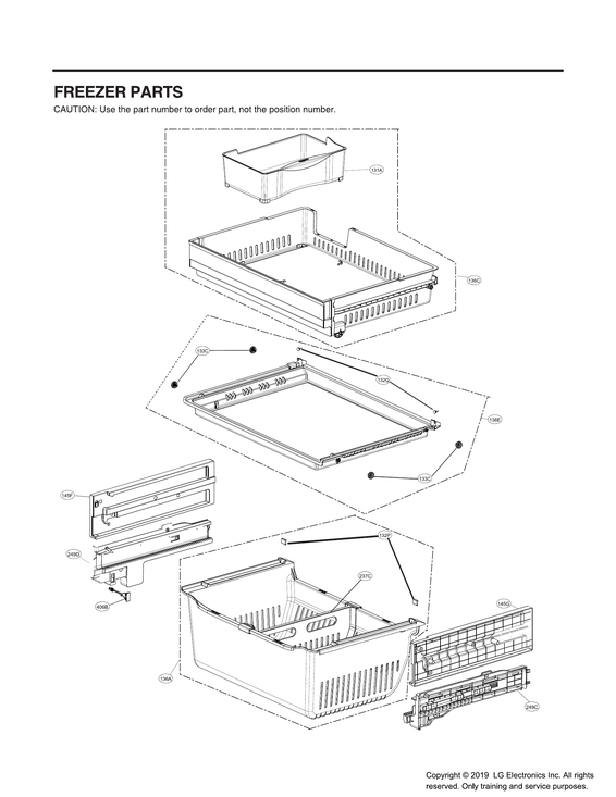 Freezer parts