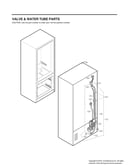 Valve/water tube parts