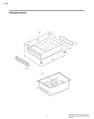Freezer parts