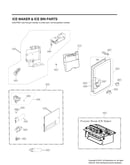 Ice maker/ice bin parts