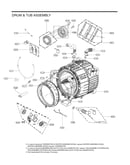 Drum/tub assy