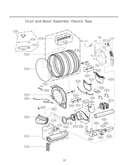 Drum/motor assy: electric type