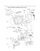 Drum/motor assy: electric type