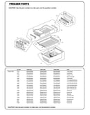 Freezer parts