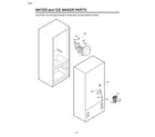 LG LFC20760ST/01 water/ice maker parts diagram