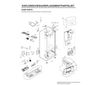 LG LFCC22426S/01 case parts diagram