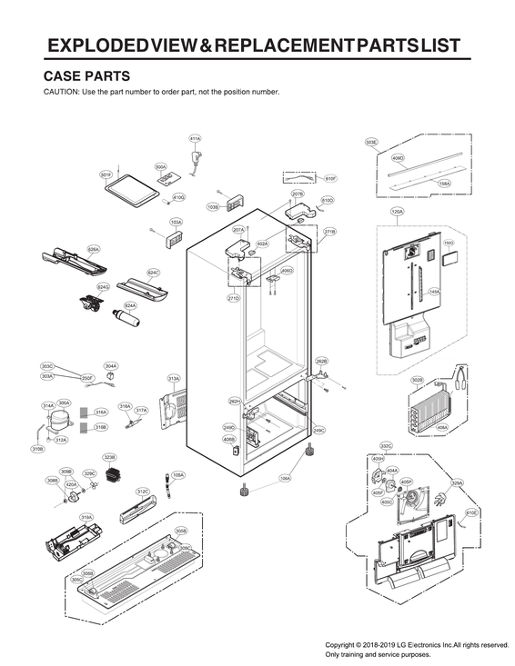 Case parts
