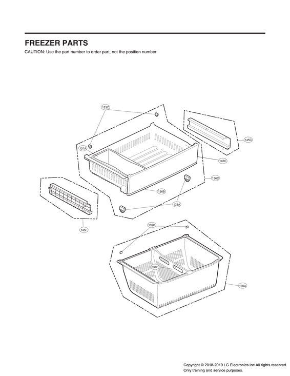 Freezer parts