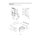 LG LFXC22526S/00 door parts diagram