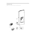 LG LFXS28566D/00 dispenser parts diagram