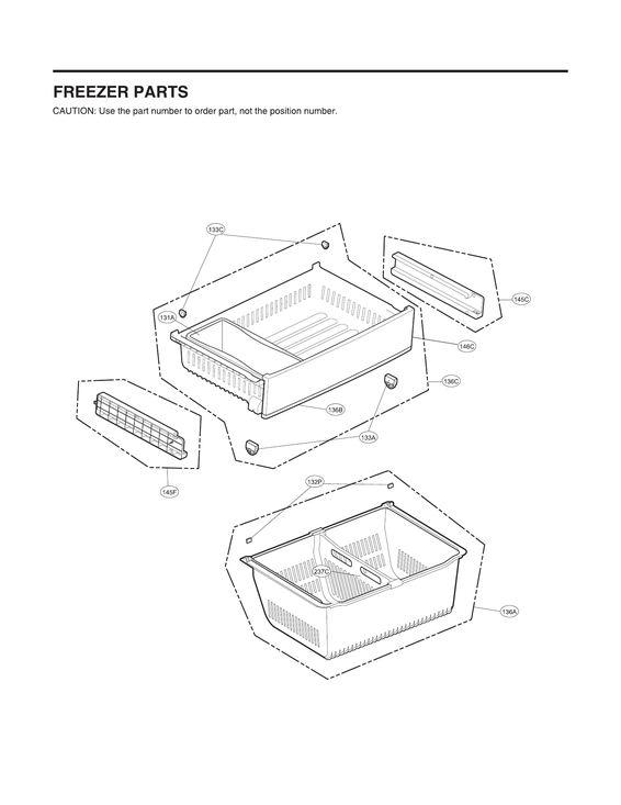 FREEZER PARTS