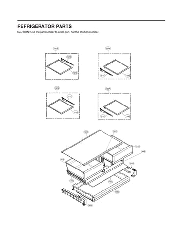 Refrigerator parts