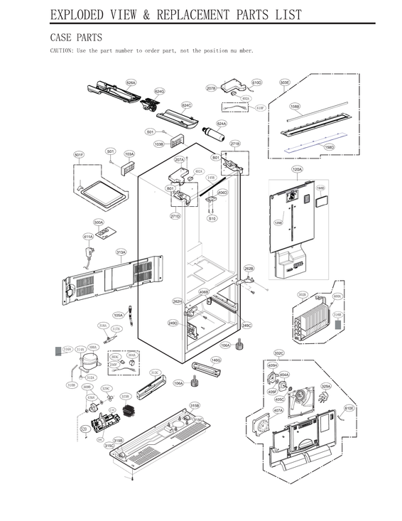 Case parts