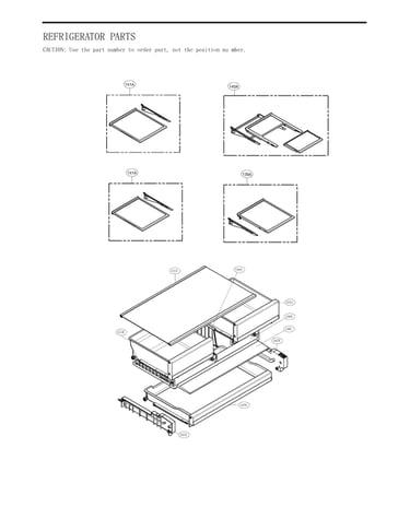 Refrigerator parts