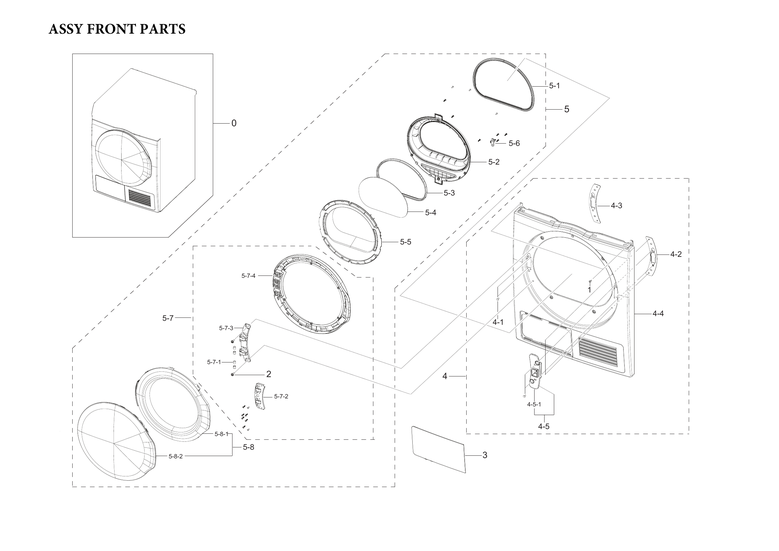 Front parts assy