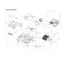 Samsung DV22N6850HX/A2-00 base parts assy diagram