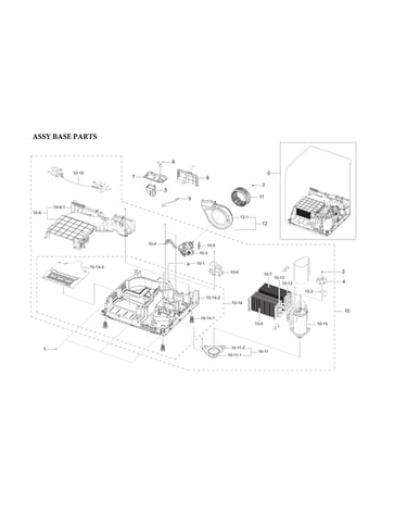 Base parts assy