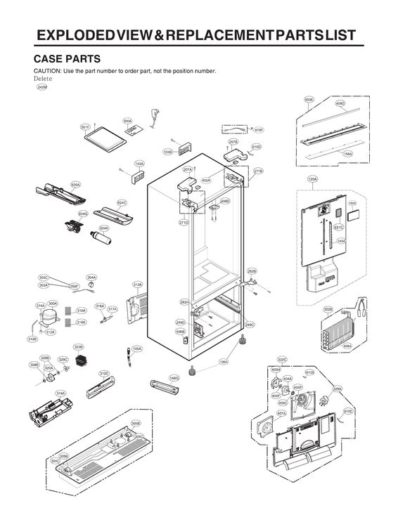 Case parts
