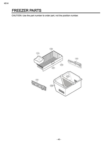 Freezer parts