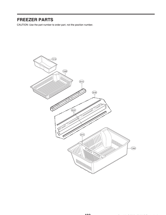 Official LG LMXS28626S/01 bottom-mount refrigerator parts | Sears