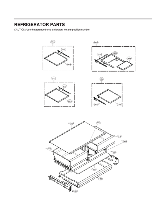 Refrigerator parts