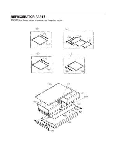 Refrigerator parts