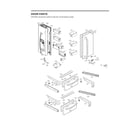 LG LMXS28626S/02 door parts diagram