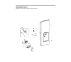 LG LMXS28626S/02 dispenser parts diagram