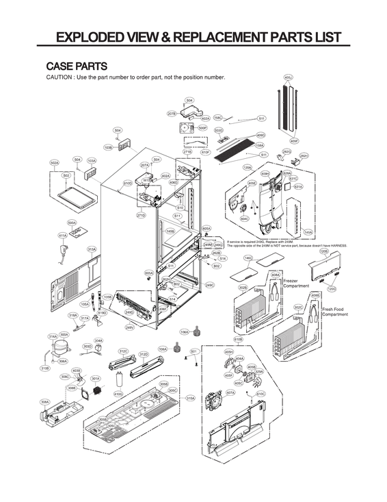 Case parts