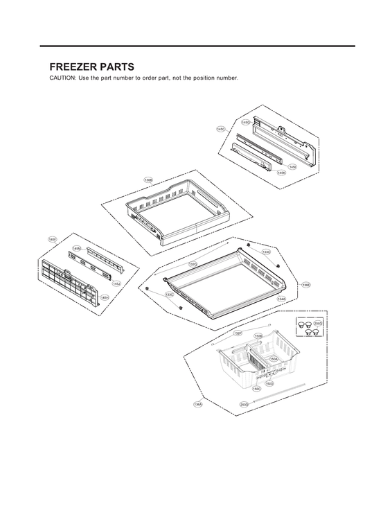 Freezer parts