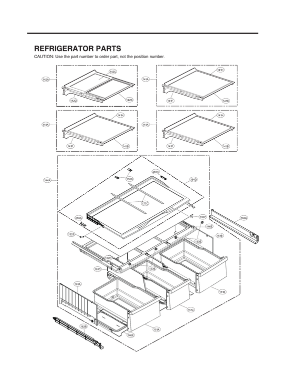 Refrigerator parts