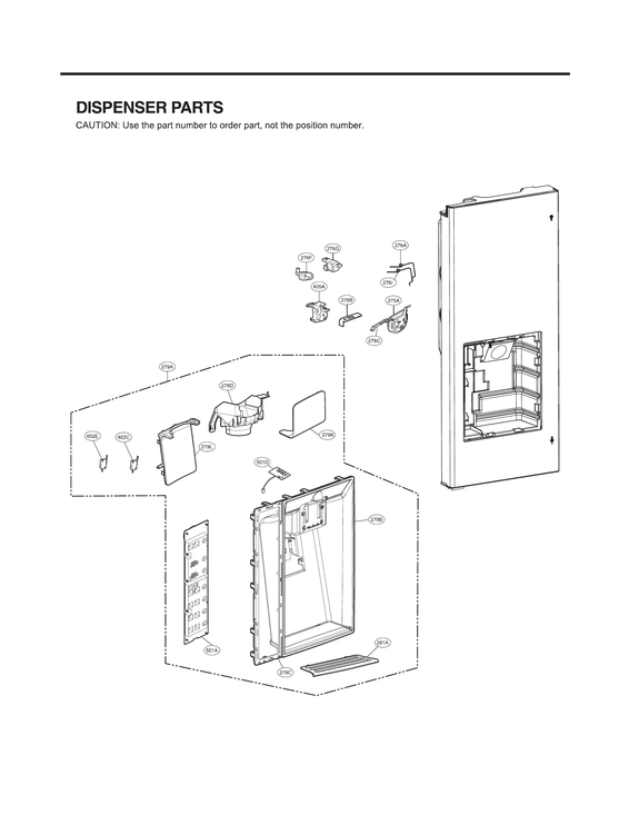 Dispenser parts