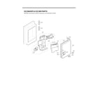 LG LMXS30776S/04 ice maker/ice bin parts diagram