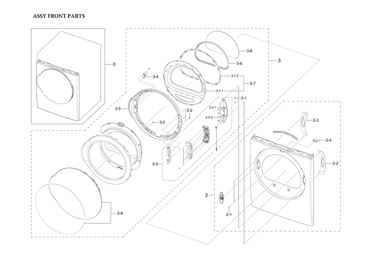 Front parts assy