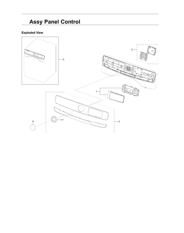 Control panel assy