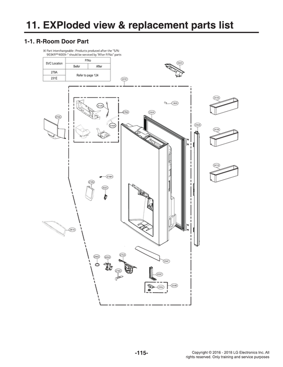 R-room door parts