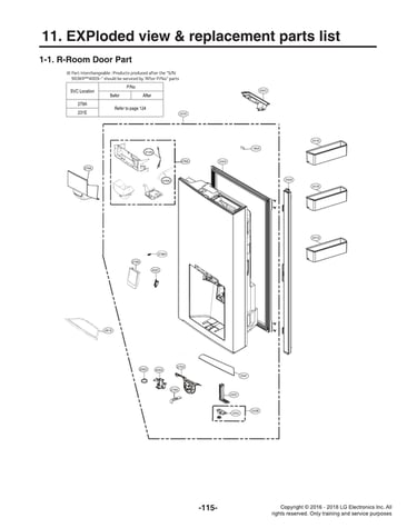 R-room door parts